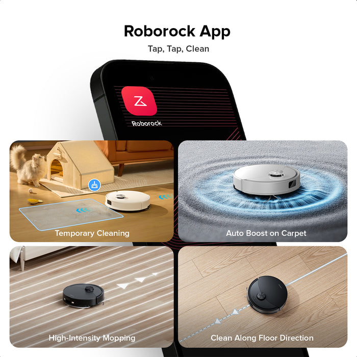 roborock q10 s5 ロボット掃除機モップ(10000 paの強力な吸引力)