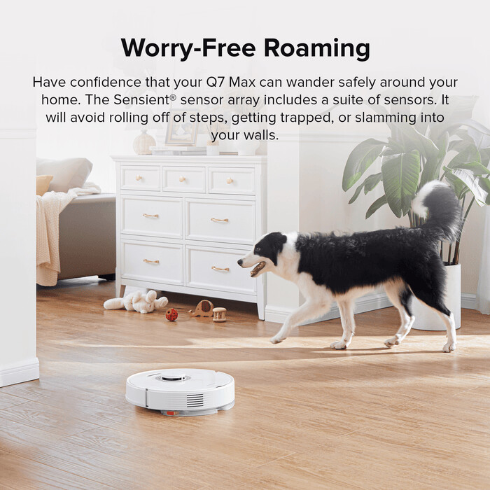 roborock q7 max ロボット掃除機モップ(4200paの強力な吸引力)