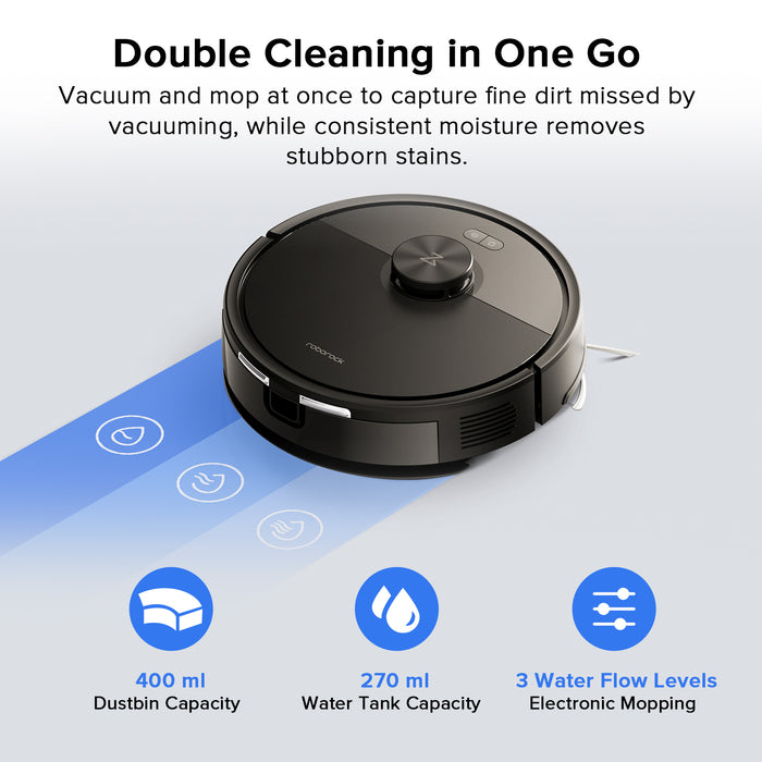 roborock q7 l5 ロボット掃除機モップ(8000paの強力な吸引力)