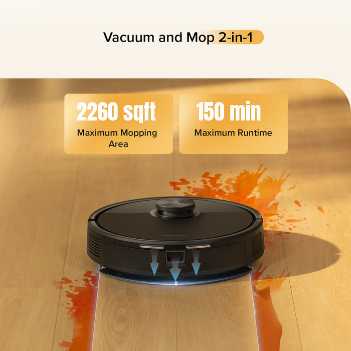 roborock q7 m5 ロボット掃除機モップ(10000 pa の強力な吸引力)(q7 max からアップグレード)