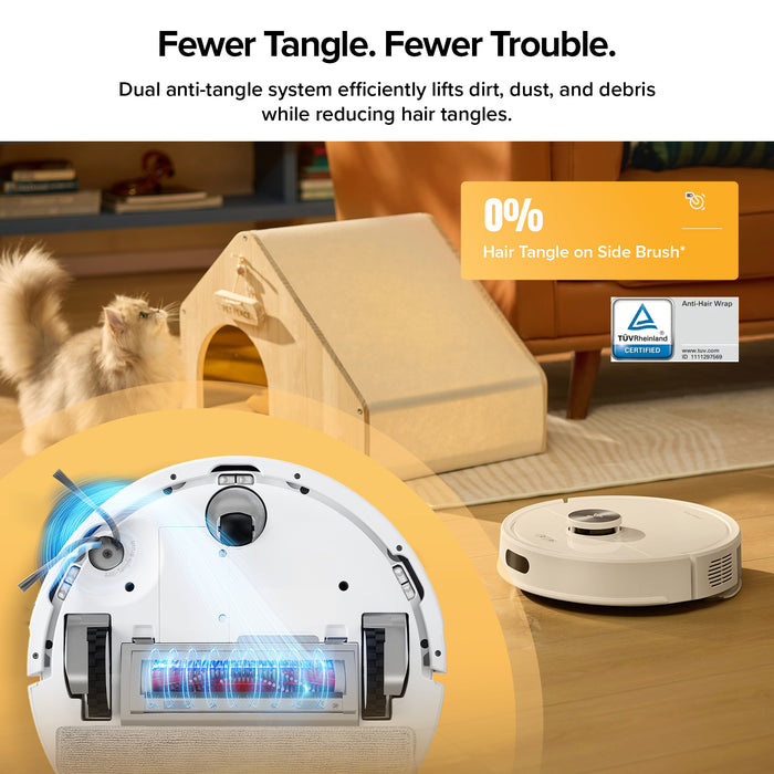 roborock q7 m5 ロボット掃除機モップ、自動ゴミ捨てドック搭載(q7 max からアップグレード)