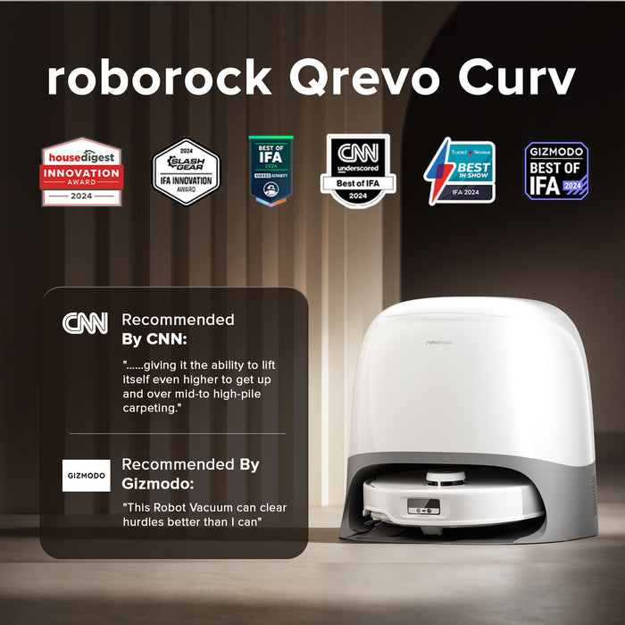 roborock qrevo curv ロボット掃除機(多機能ドック 3.0 搭載)