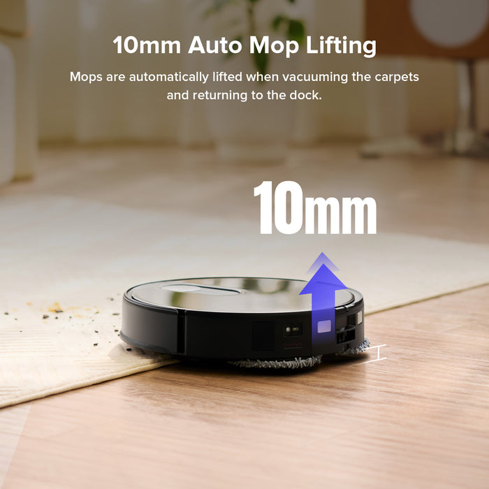 roborock qrevo slim ロボット掃除機(多機能セルフクリーニングドック 3.0 搭載、qrevo master からアップグレード)