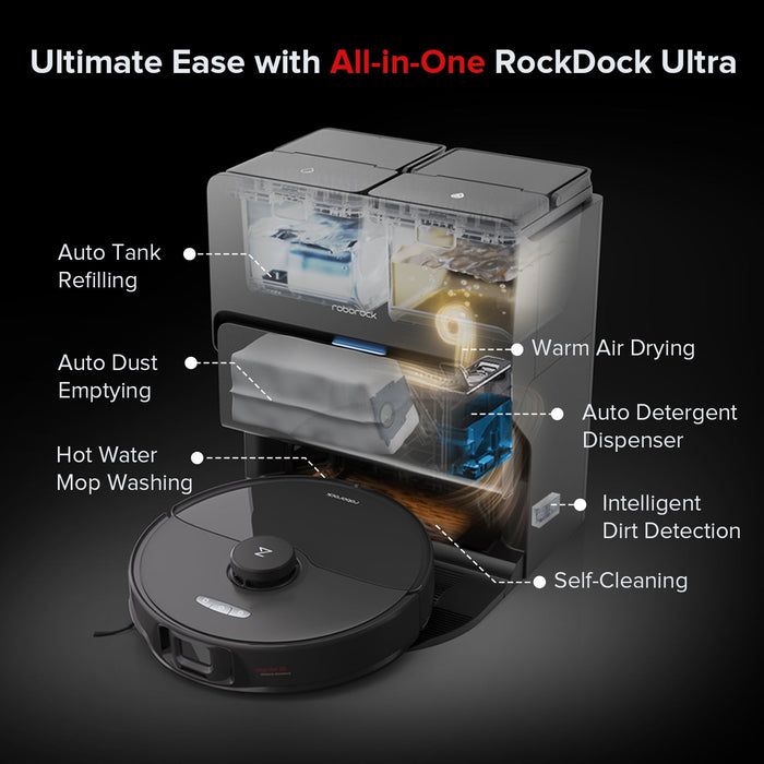 roborock s8 max ultra(8-in-1 rockdock ultra搭載)