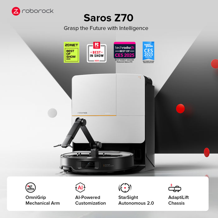 roborock saros z70 ロボット掃除機(omnigrip メカニカルアーム搭載)