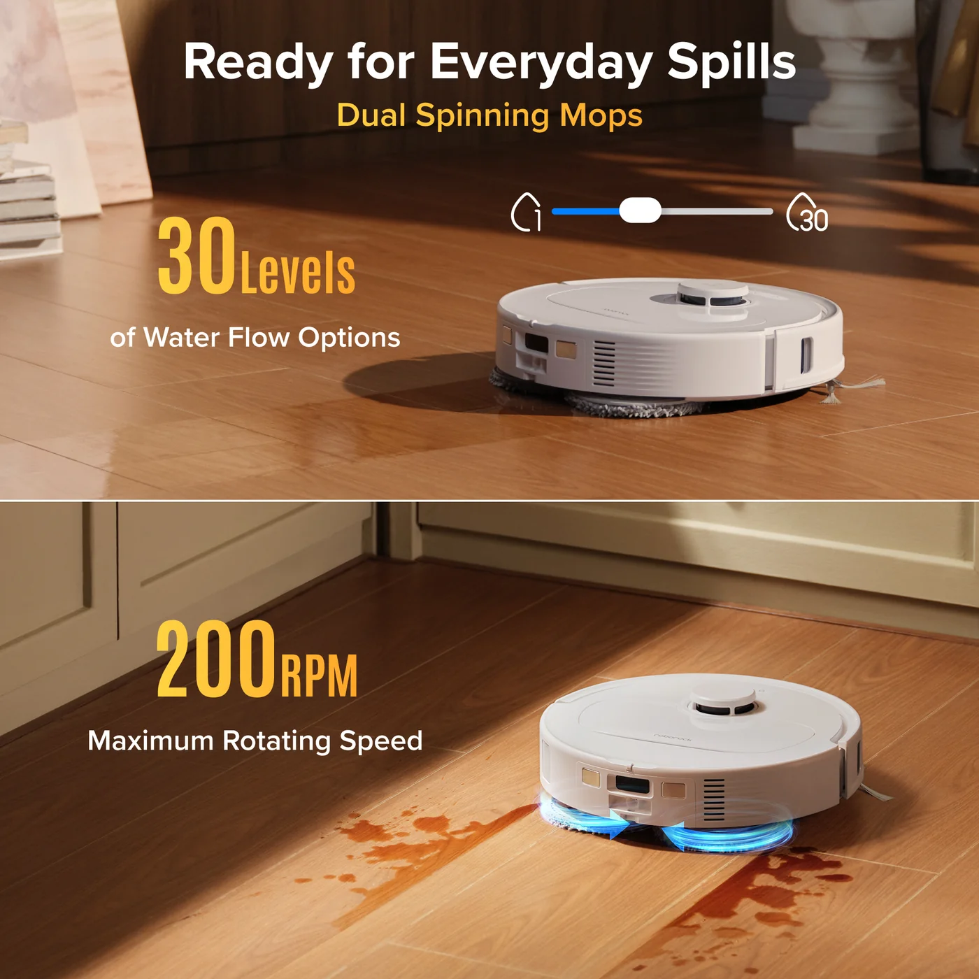roborock qrevo s pro ロボット掃除機とモップ - 18500 pa 吸引 amp マルチフ
