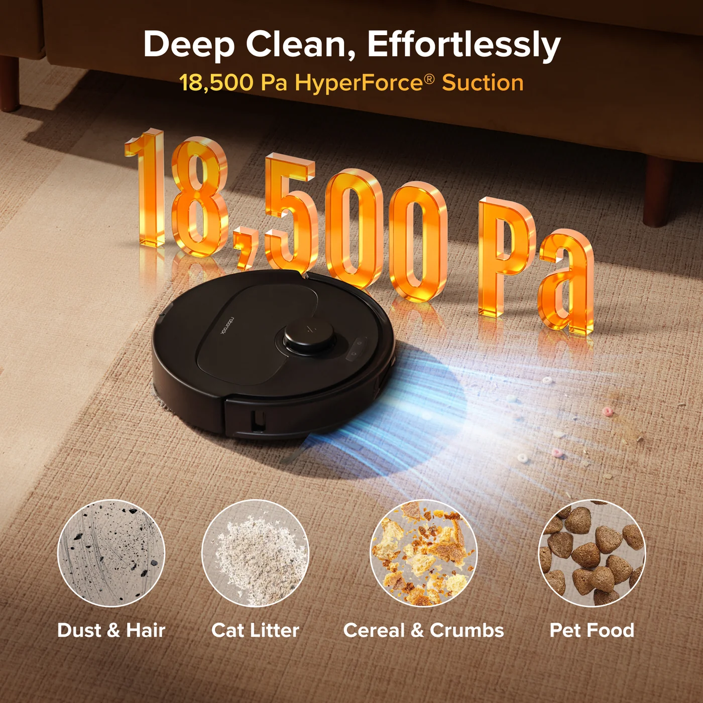 roborock qrevo s pro ロボット掃除機とモップ - 18500 pa 吸引 amp マルチフ
