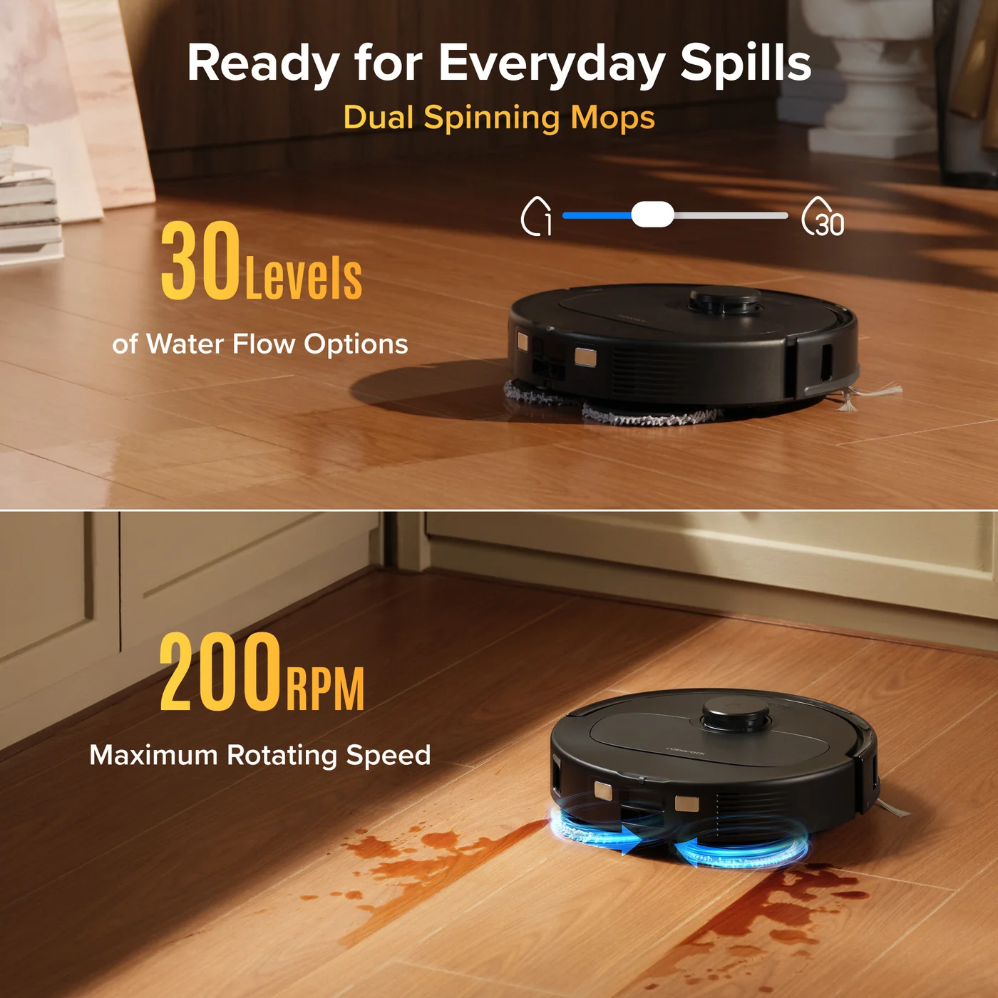roborock qrevo s pro ロボット掃除機とモップ - 18500 pa 吸引 amp マルチフ