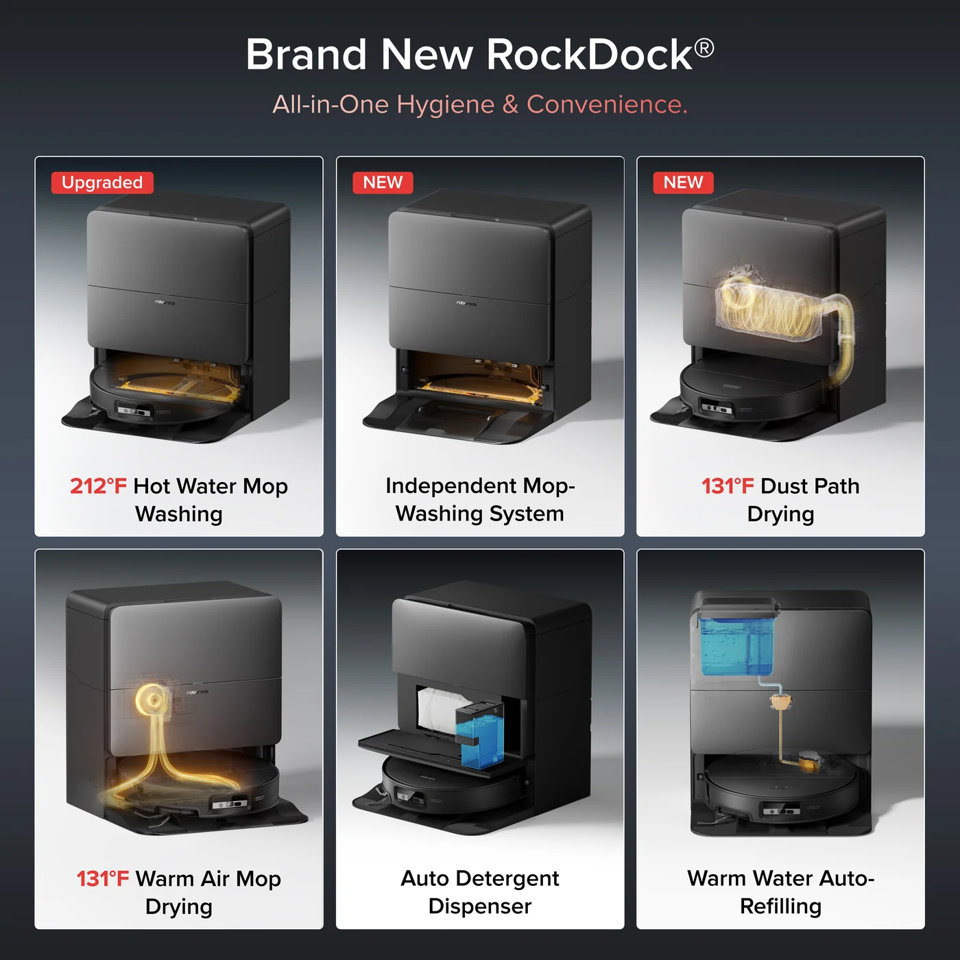 roborock saros 20 sonic ロボット掃除機、最新の rockdock を搭載